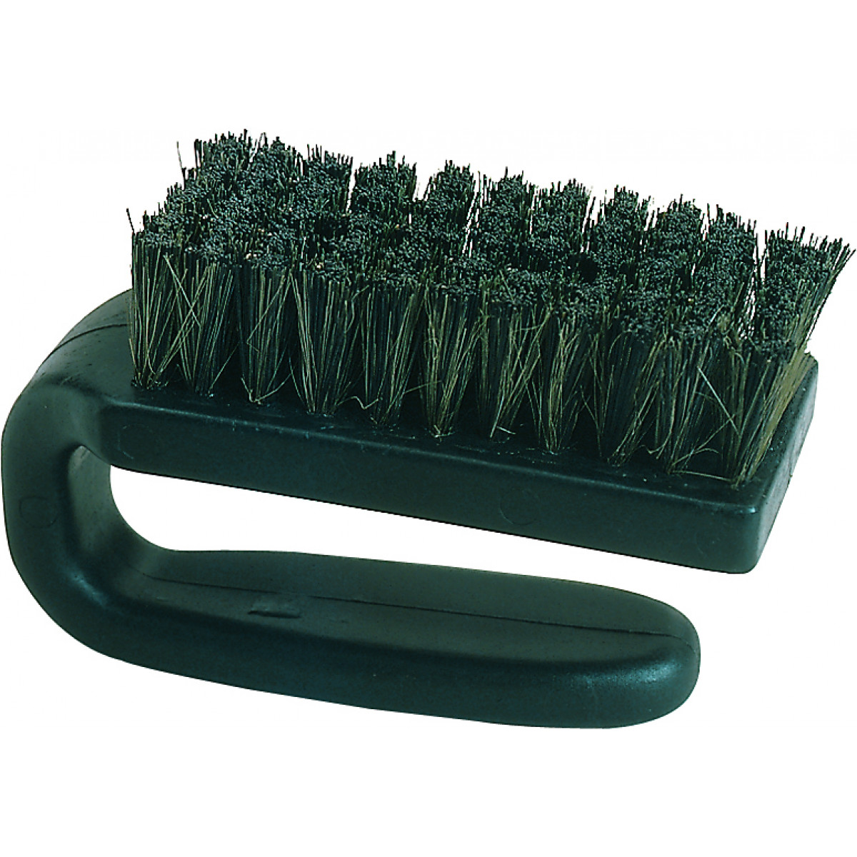 Conductive hard brush natural bristles