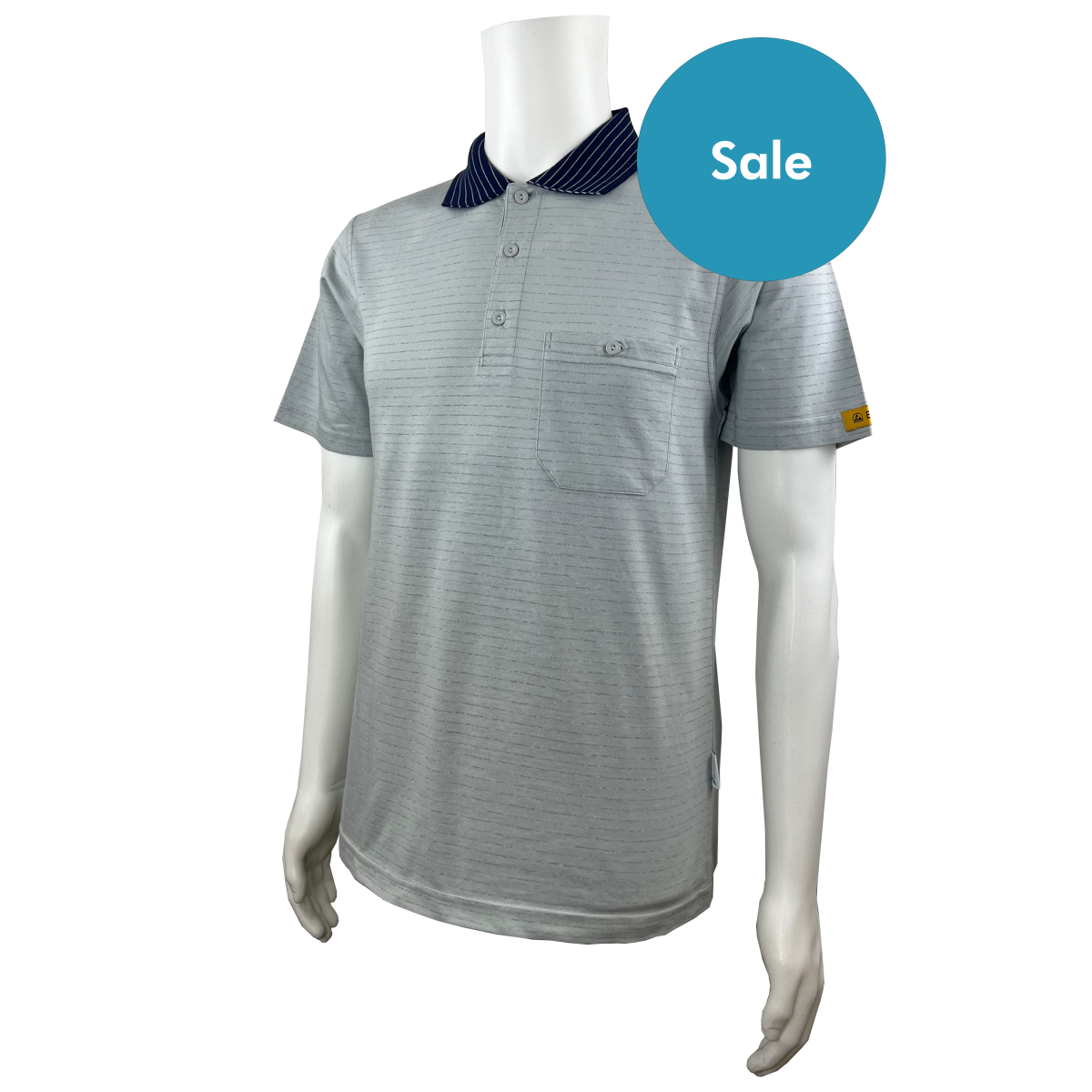 KETEX® Polo Shirt grau/marine