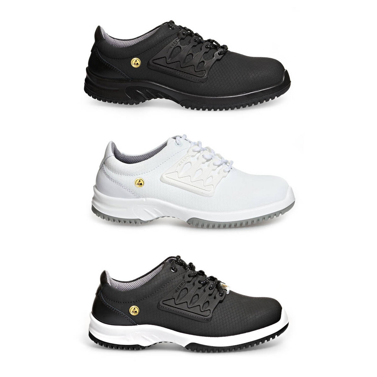 ESD ladies - and men's lace-up shoe / safety shoe