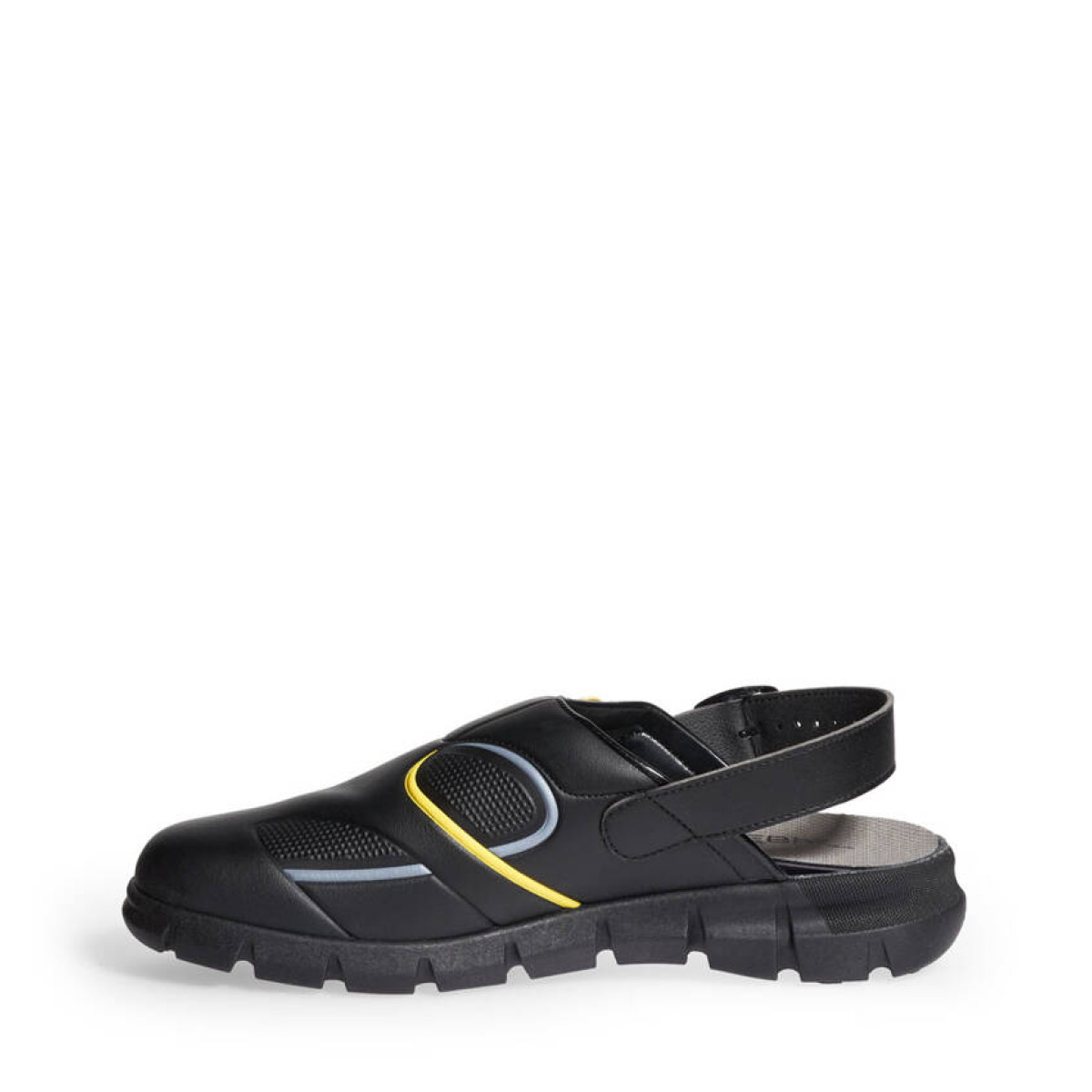 Color:black/yellow, Size:47