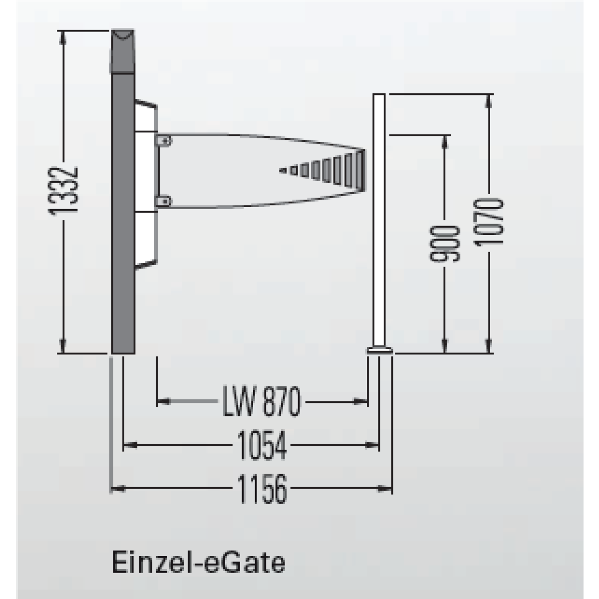 Variation:eGate access system