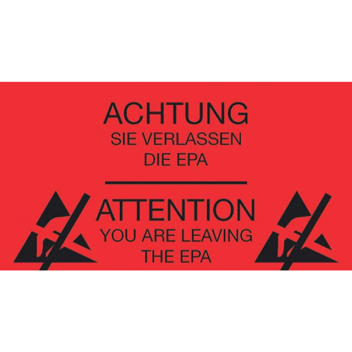 EPA exit sign